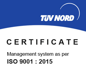 Certificazione TUV – ISO 9001